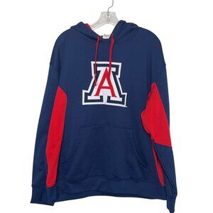 University Of Arizona Wildcats Hoodie Mens Large Blue Red Proedge